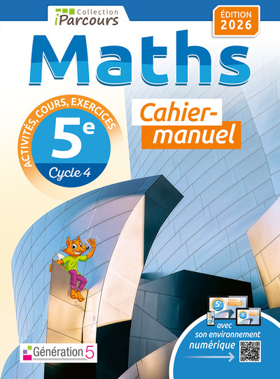 Cahier-manuel Iparcours 5e (édition 2026)